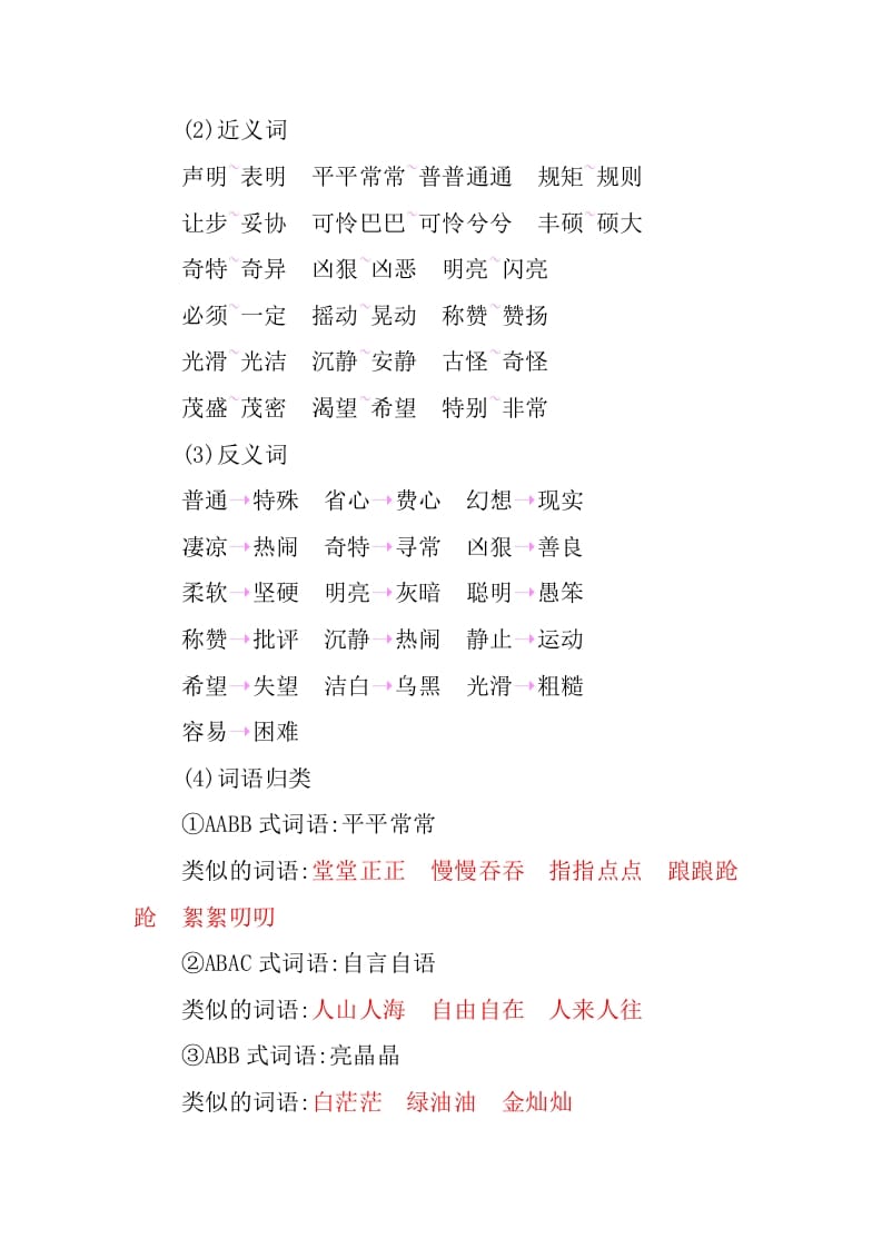 图片[2]-四年级语文下册第八单元知识小结-学科资源库