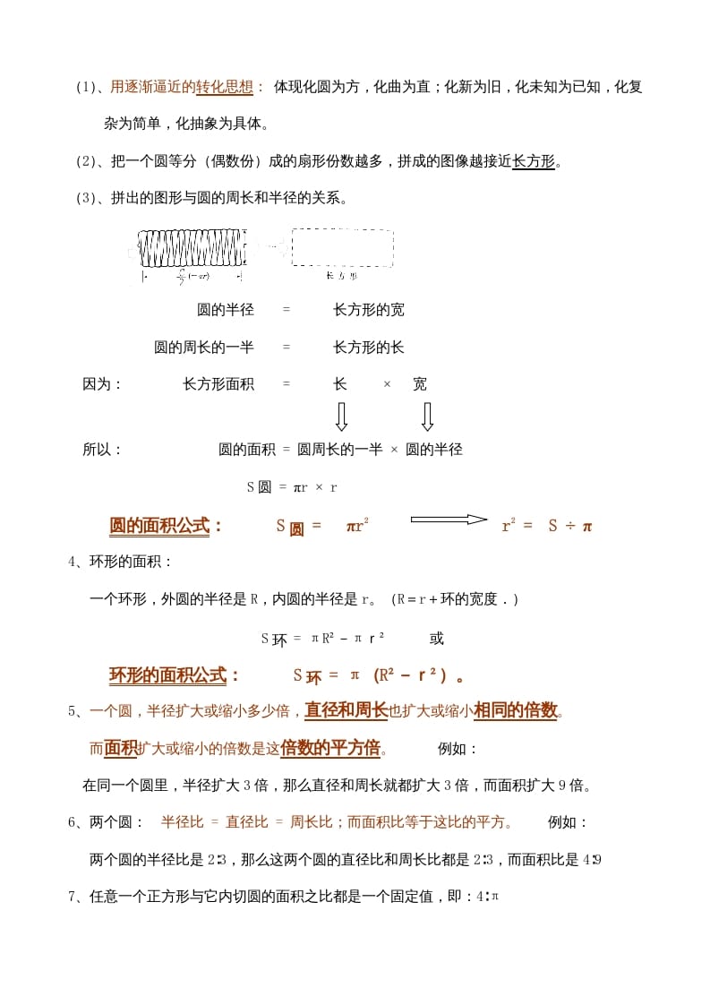 图片[3]-六年级数学上册第3单元归纳总结（人教版）-学科资源库