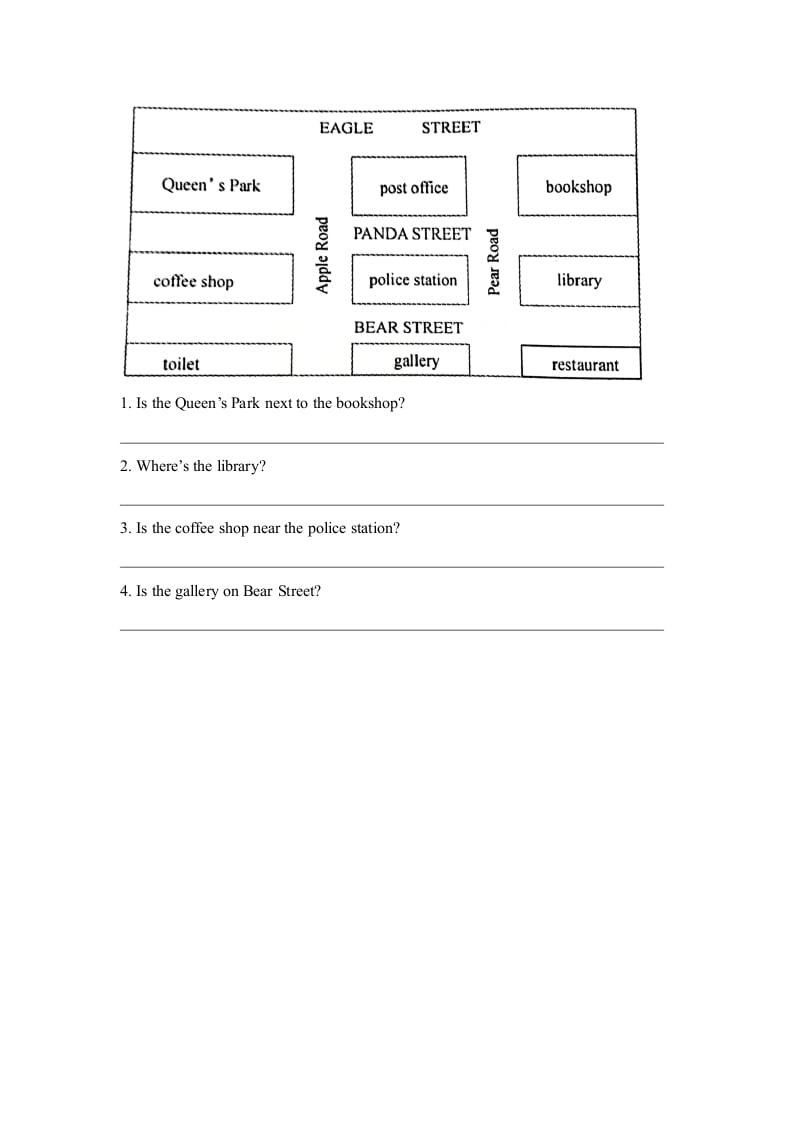 图片[2]-六年级英语上册Unit2_Lesson1_课时训练（人教版一起点）-学科资源库