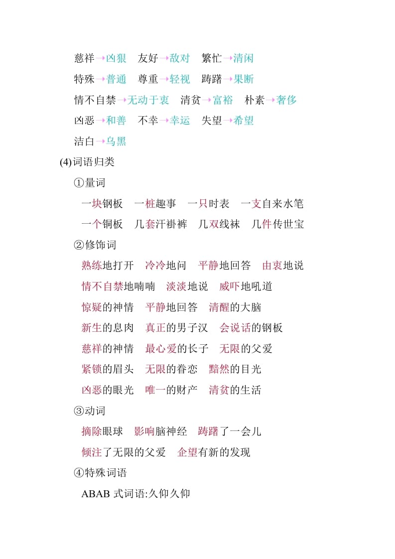 图片[3]-五年级数学下册第四单元知识小结_人教（部编版）-学科资源库