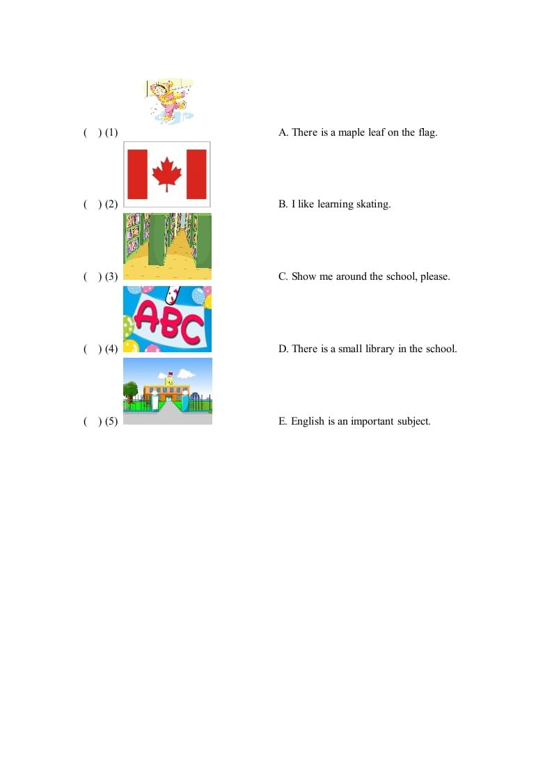图片[2]-六年级英语上册Unit2_Lesson2_课时训练（人教版一起点）-学科资源库