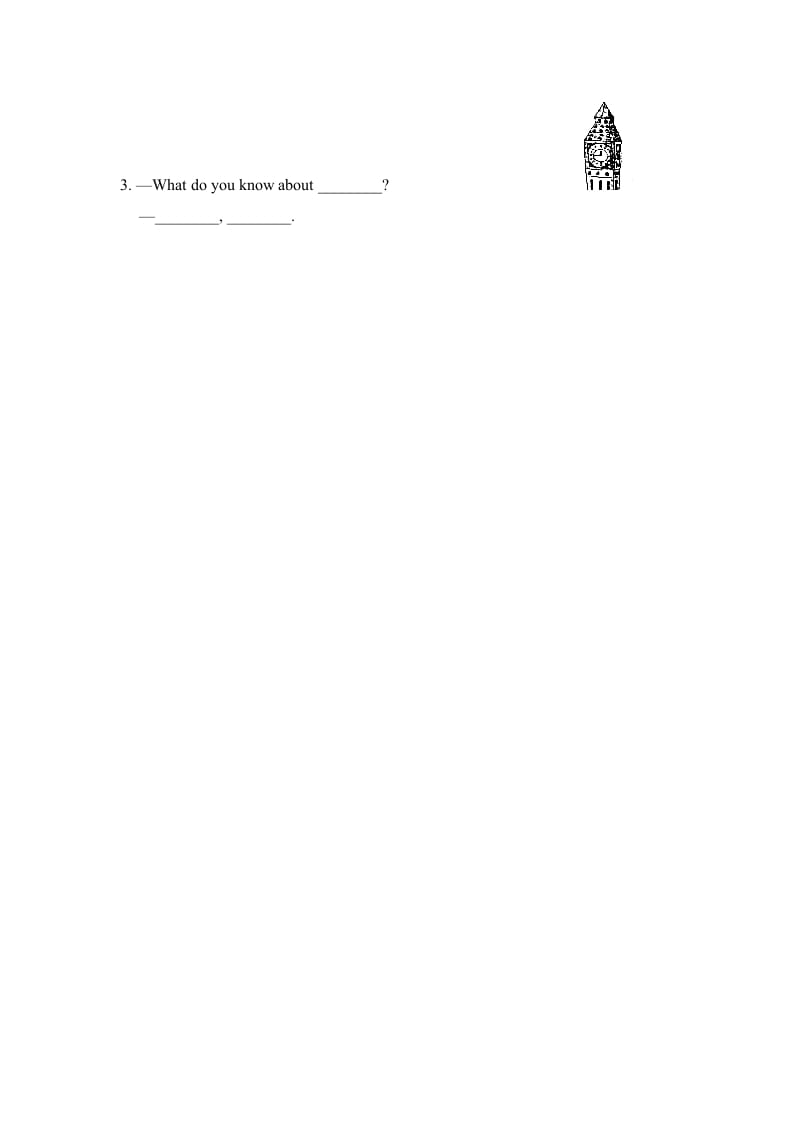 图片[2]-六年级英语上册Unit2_Lesson2课时训练（人教版一起点）-学科资源库