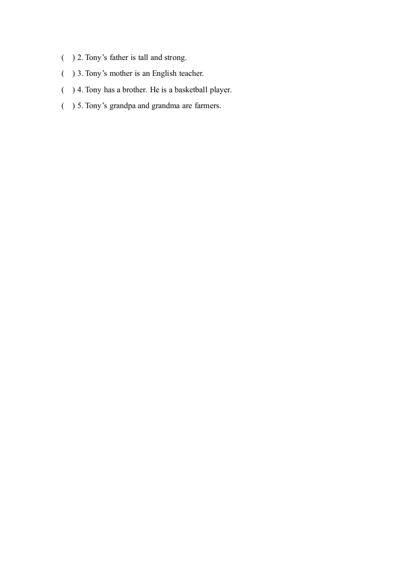 图片[3]-四年级英语上册Unit6_B_阶段训练（人教版一起点）-学科资源库