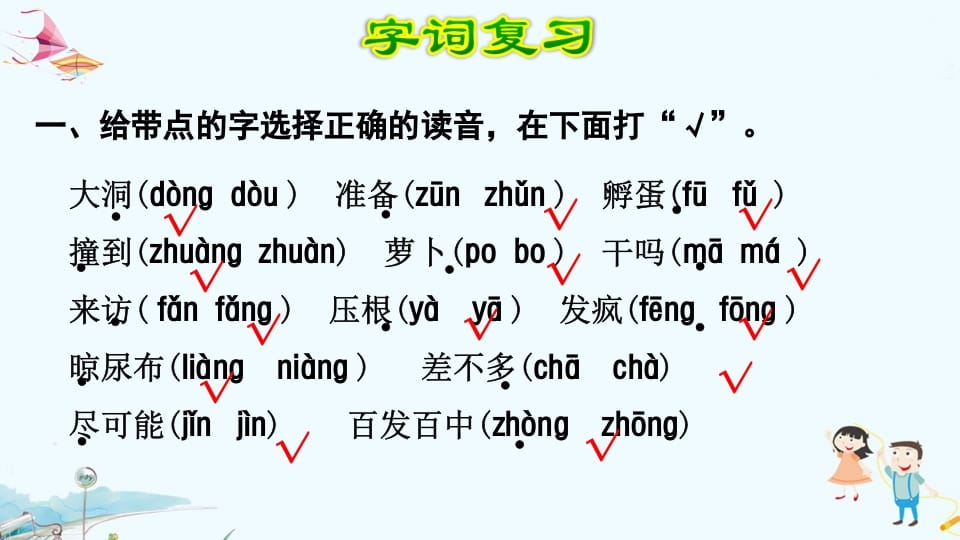 图片[2]-三年级语文上册第4单元复习（部编版）-学科资源库