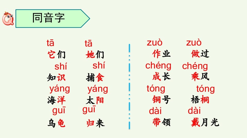 图片[3]-二年级语文上册生字专项复习（部编）-学科资源库