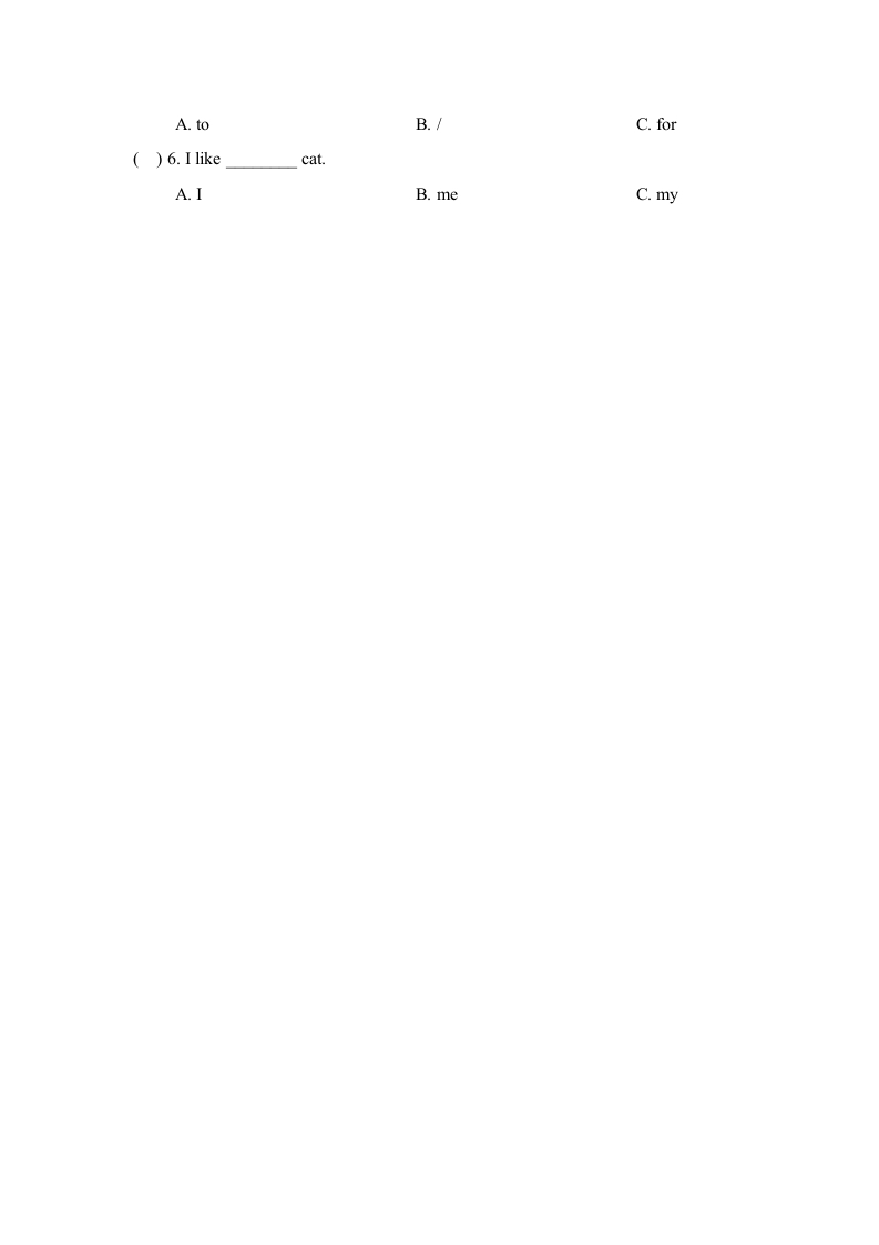 图片[2]-三年级英语上册Unit4_Story_Time课时训练（人教版一起点）-学科资源库
