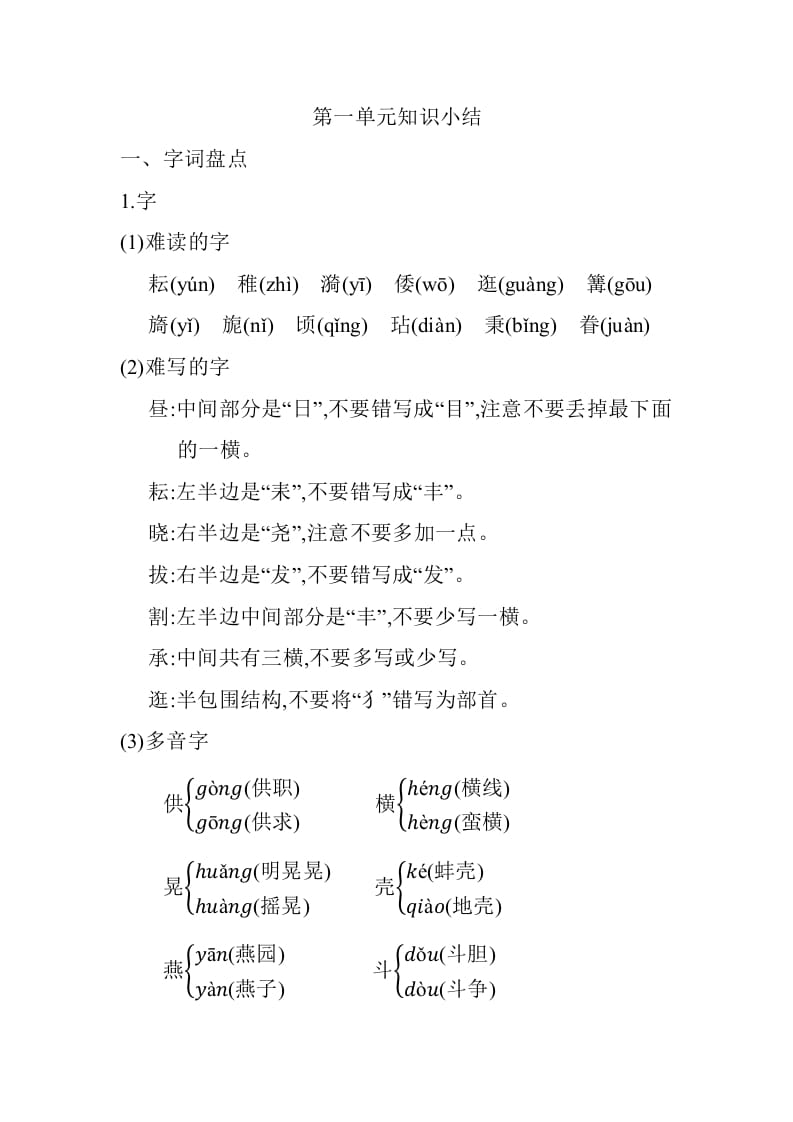 五年级数学下册第一单元知识小结_人教（部编版）-学科资源库