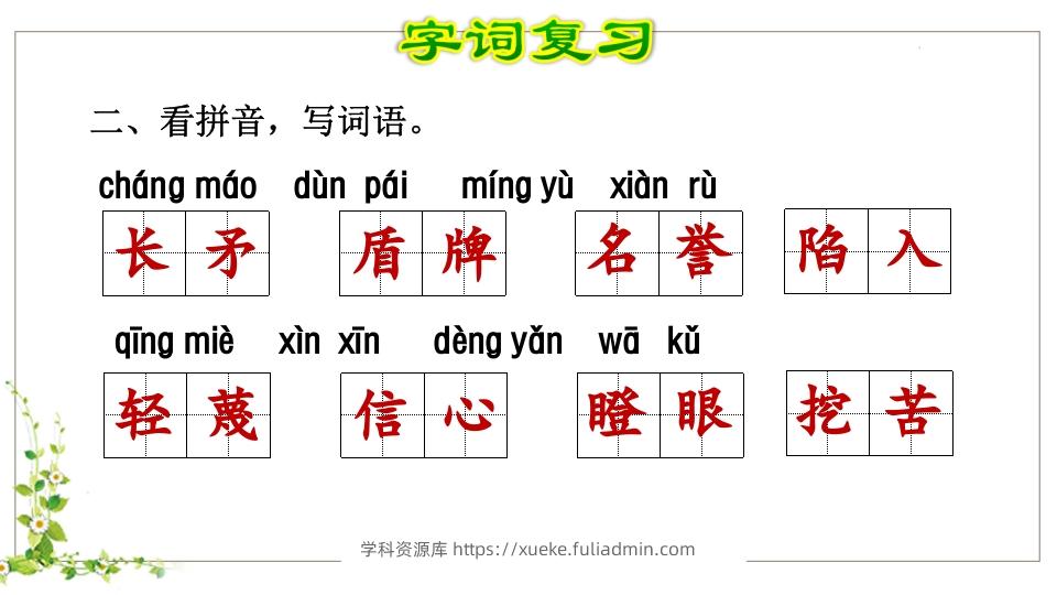 图片[3]-五年级语文下册第6单元知识点课件（部编版）-学科资源库