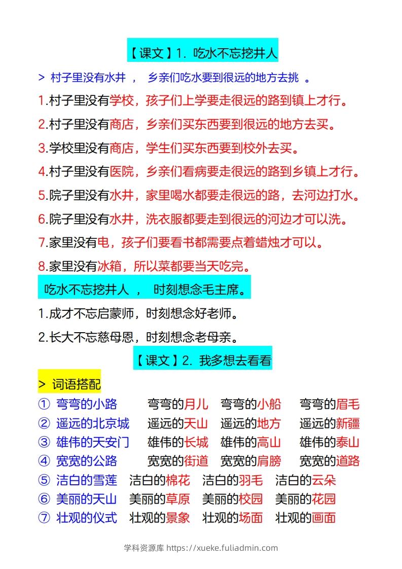 图片[2]-4_一年级下册仿写句子-学科资源库