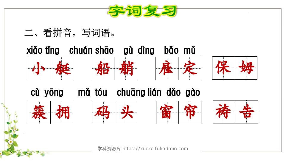 图片[3]-五年级语文下册第7单元知识点课件（部编版）-学科资源库