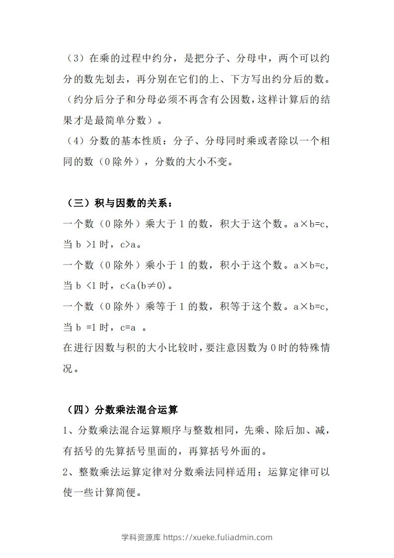 图片[2]-【六上】数学必背汇总-学科资源库