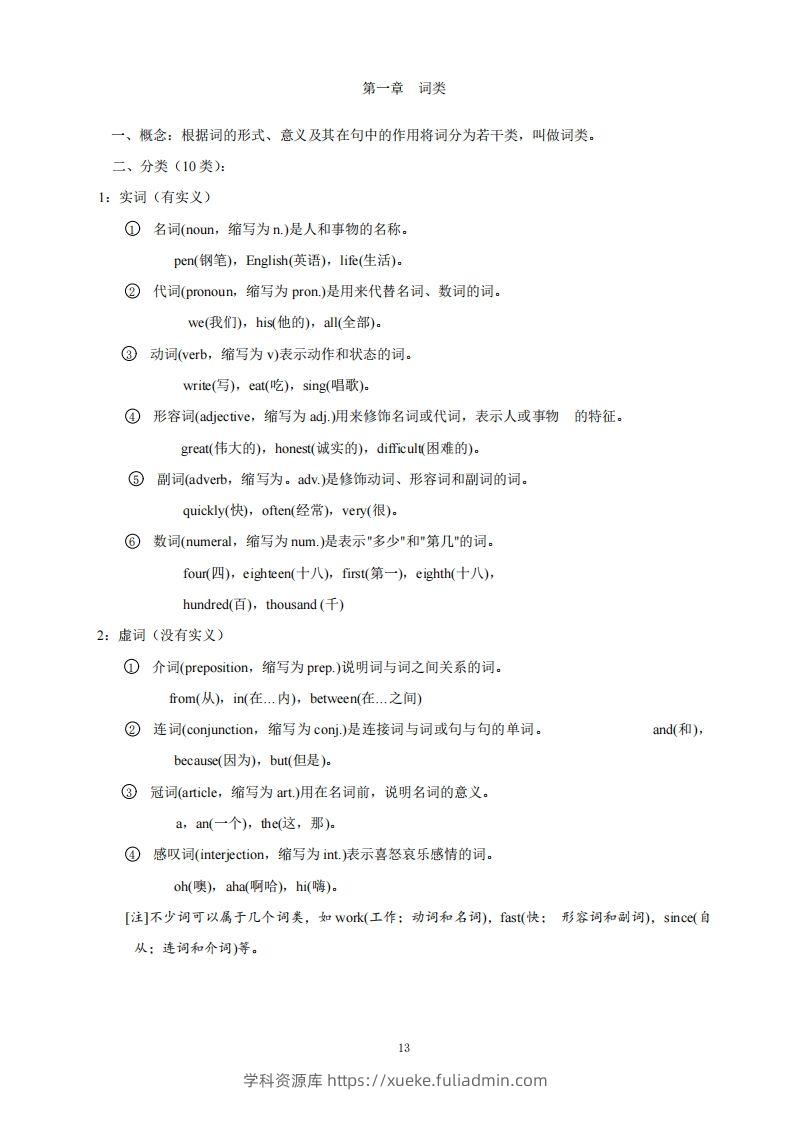 金牌小升初小学语法67页-学科资源库