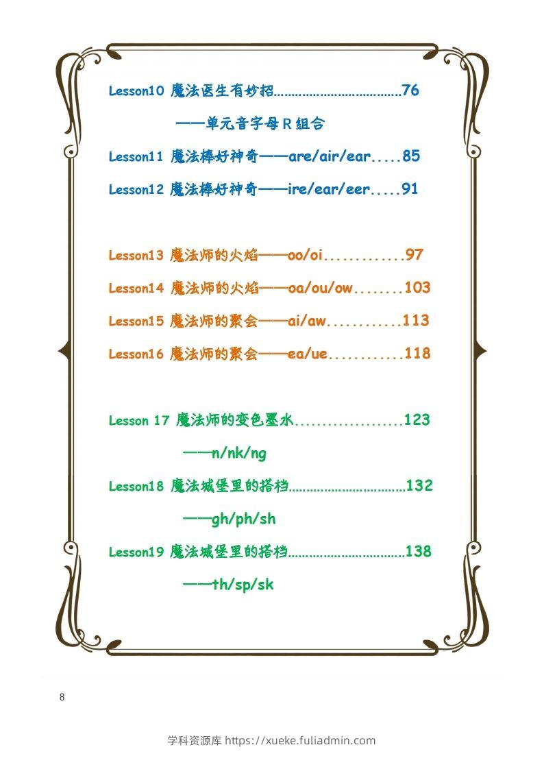 图片[2]-【自然拼读】趣味笔记1-学科资源库