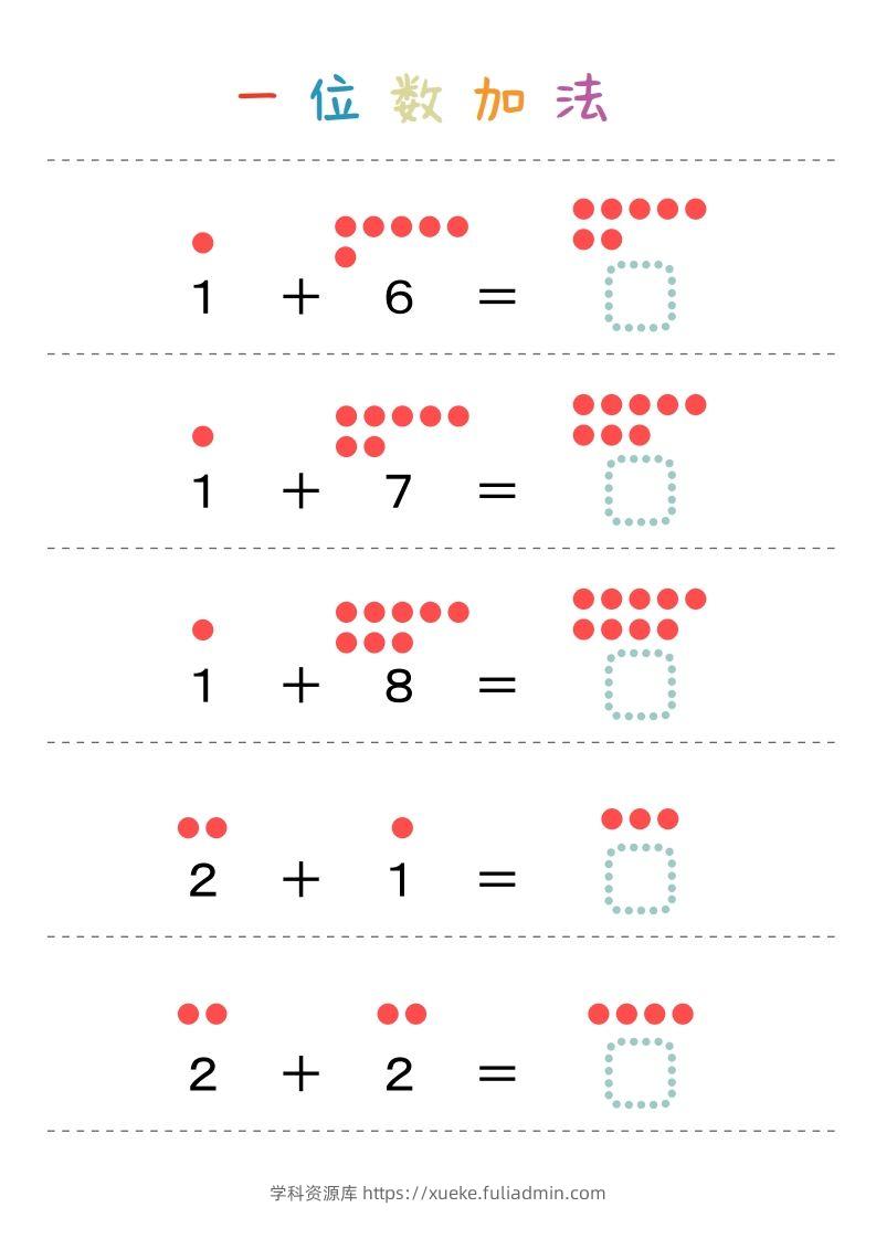 图片[2]-【数学】一位数加法-学科资源库